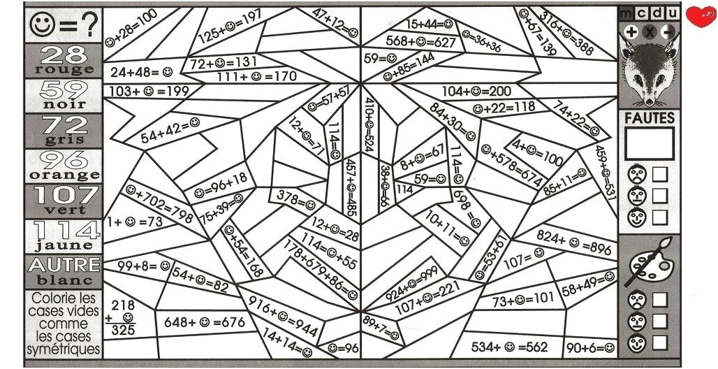 coloriage magique cm2 maths multiplication coloriage magique multiplication a imprimer ce2 redlinesfo 2