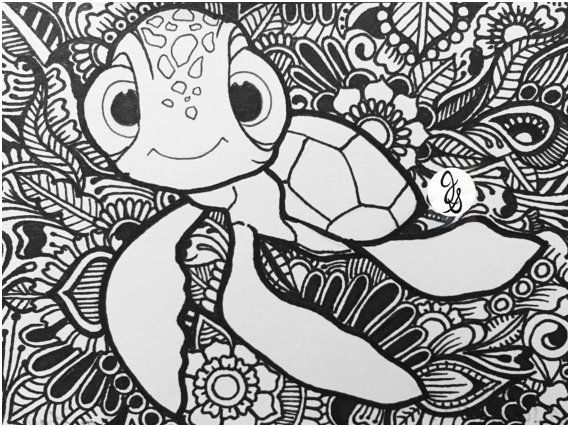 coloriage de mandala disney 2