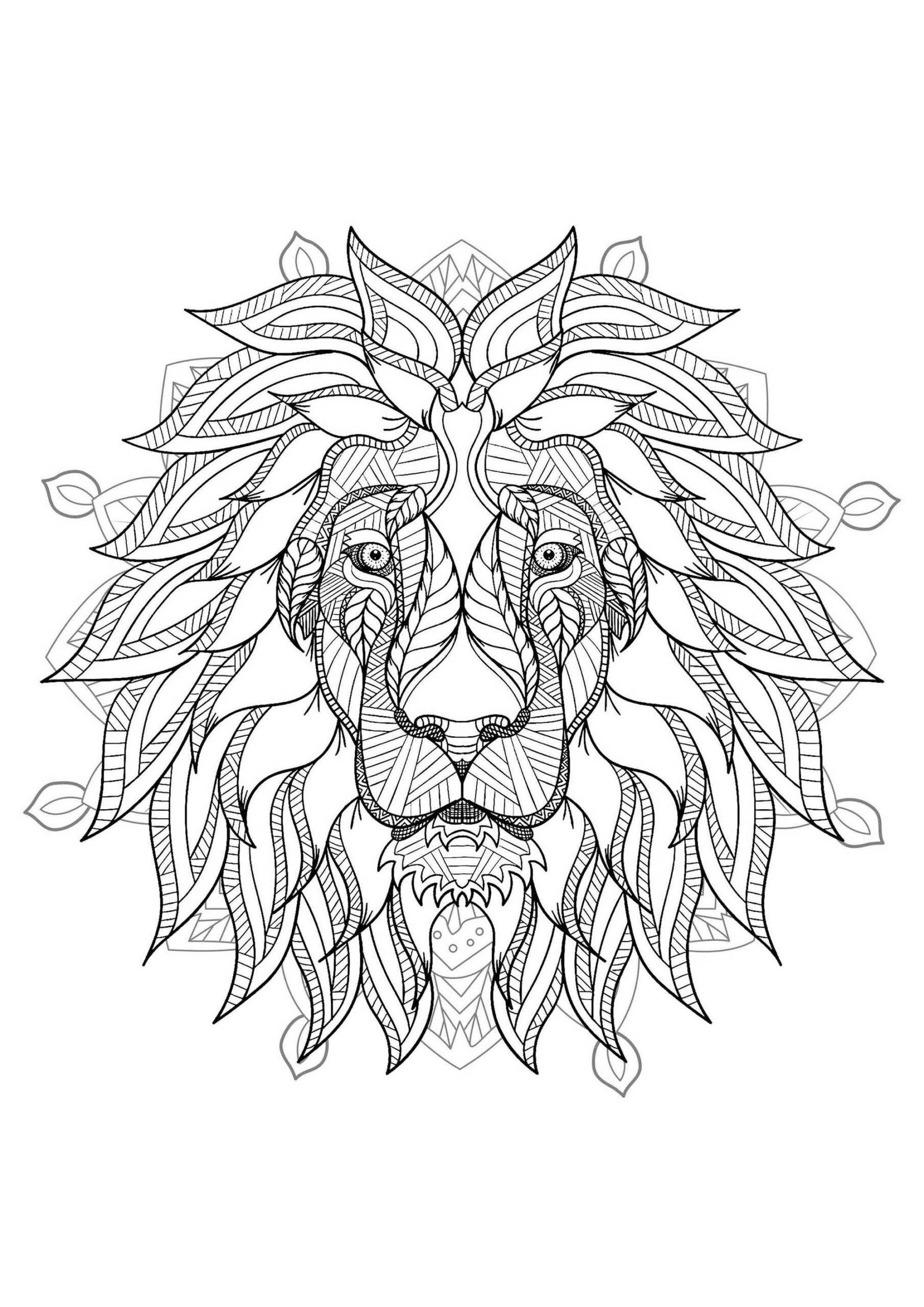 image=mandalas coloriage mandala tete lion 2 1