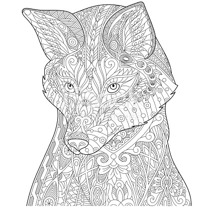 stylized fox animal gm