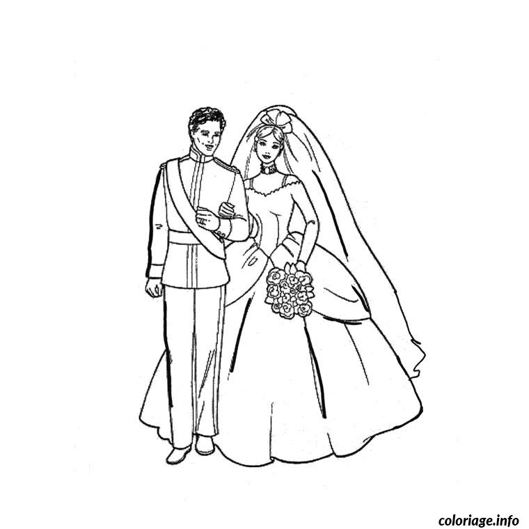 anniversaire mariage coloriage dessin 2123