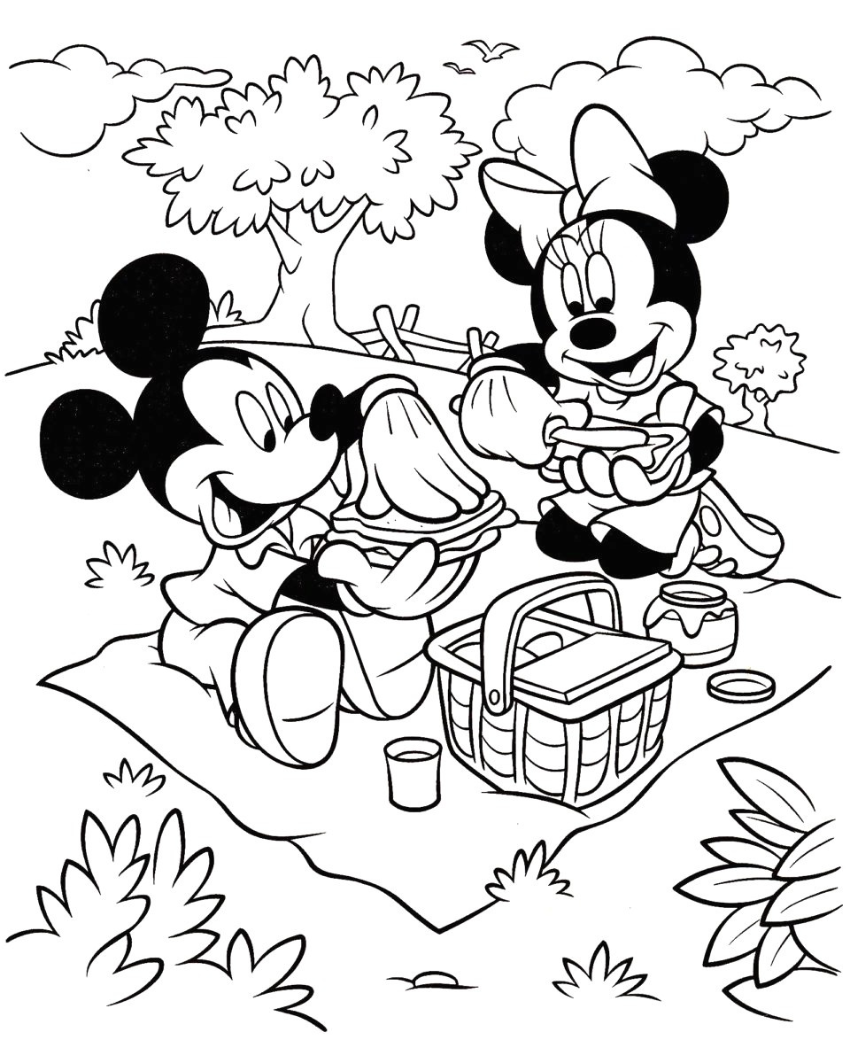 10 nice coloriage minnie noel image