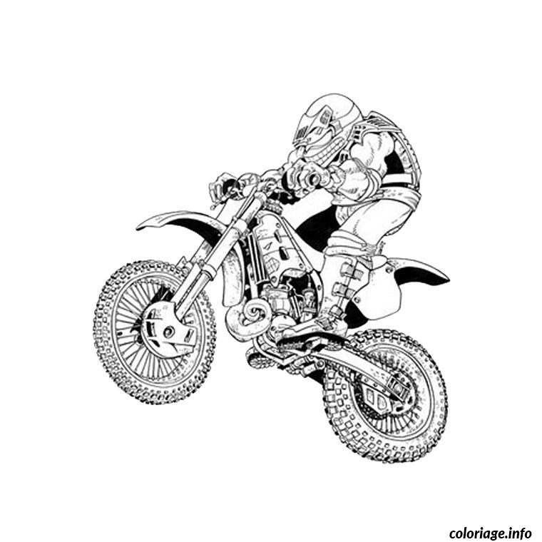 4313 coloriage moto crosse jecolorie 6764 moto de course coloriage dessin