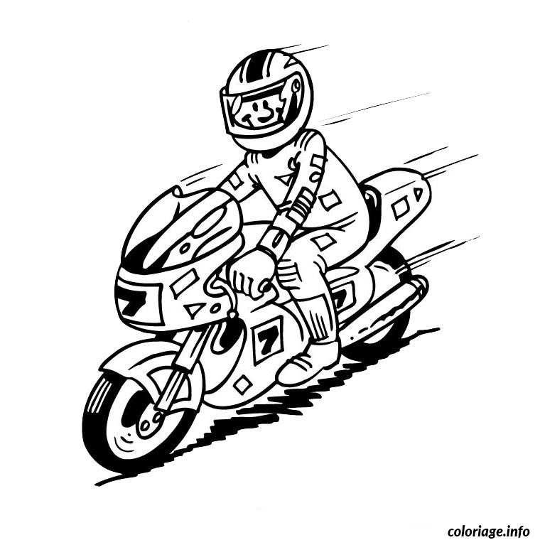 7356 coloriage moto de course dessin 2621 spiderman moto coloriage dessin