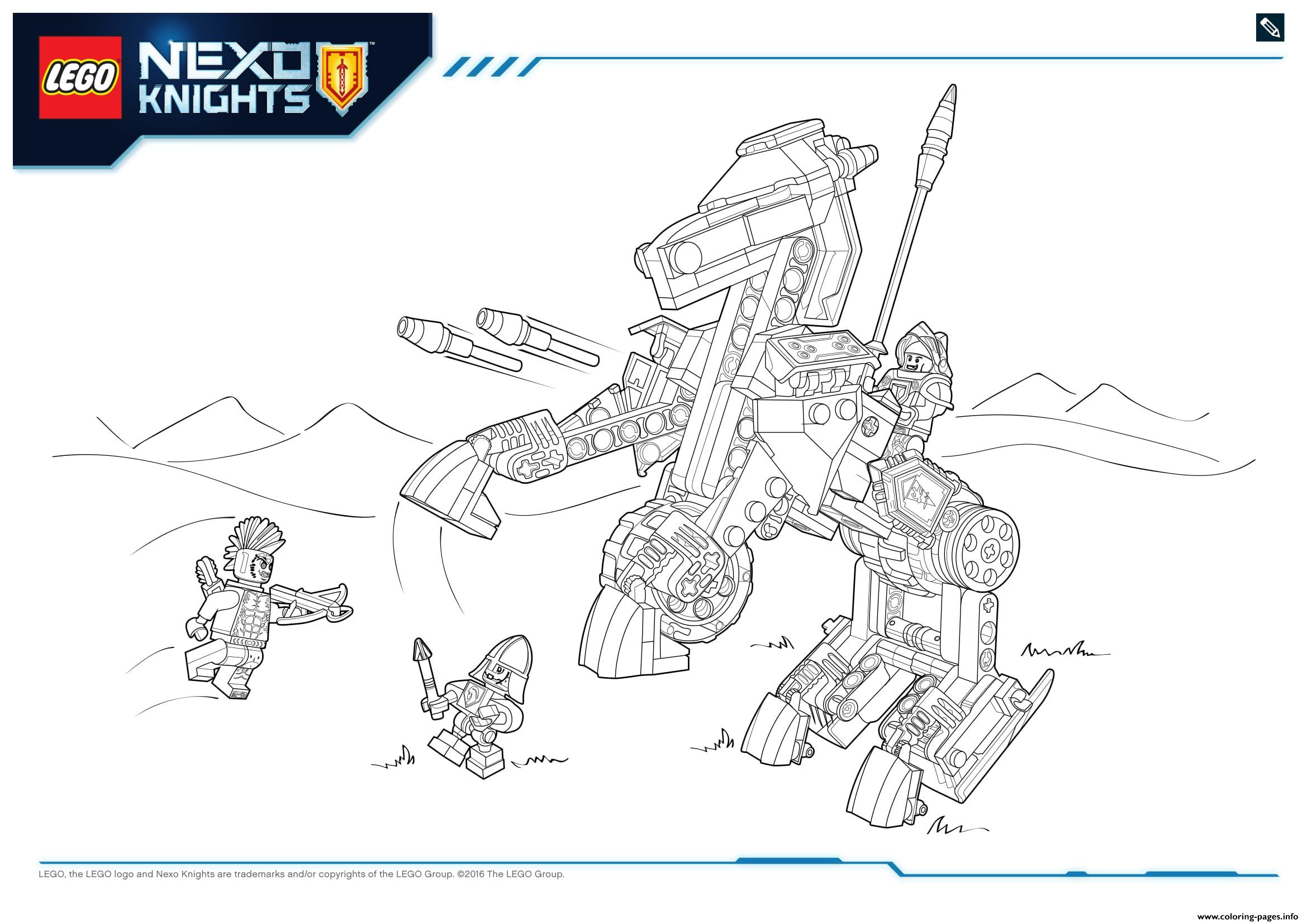 lego nexo knights products 6 printable coloring pages book