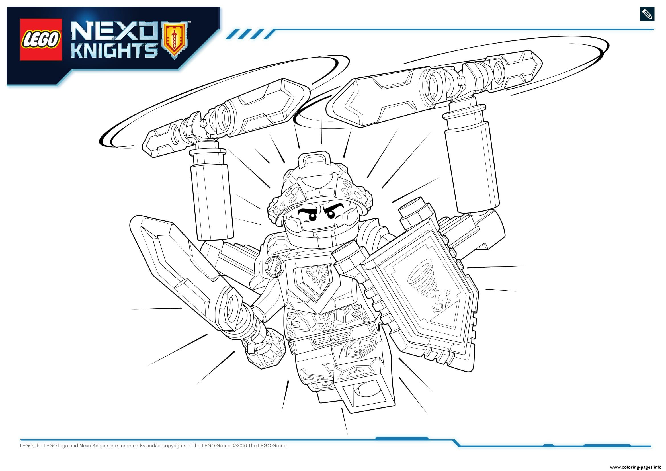 lego nexo knights ultimate knights 2 printable coloring pages book