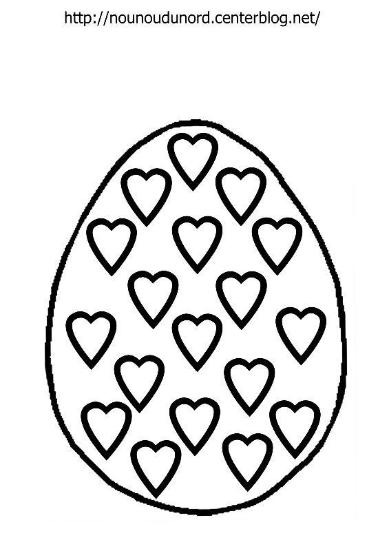 1869 coloriage oeuf de paques a coeur dessine par nounoudunord
