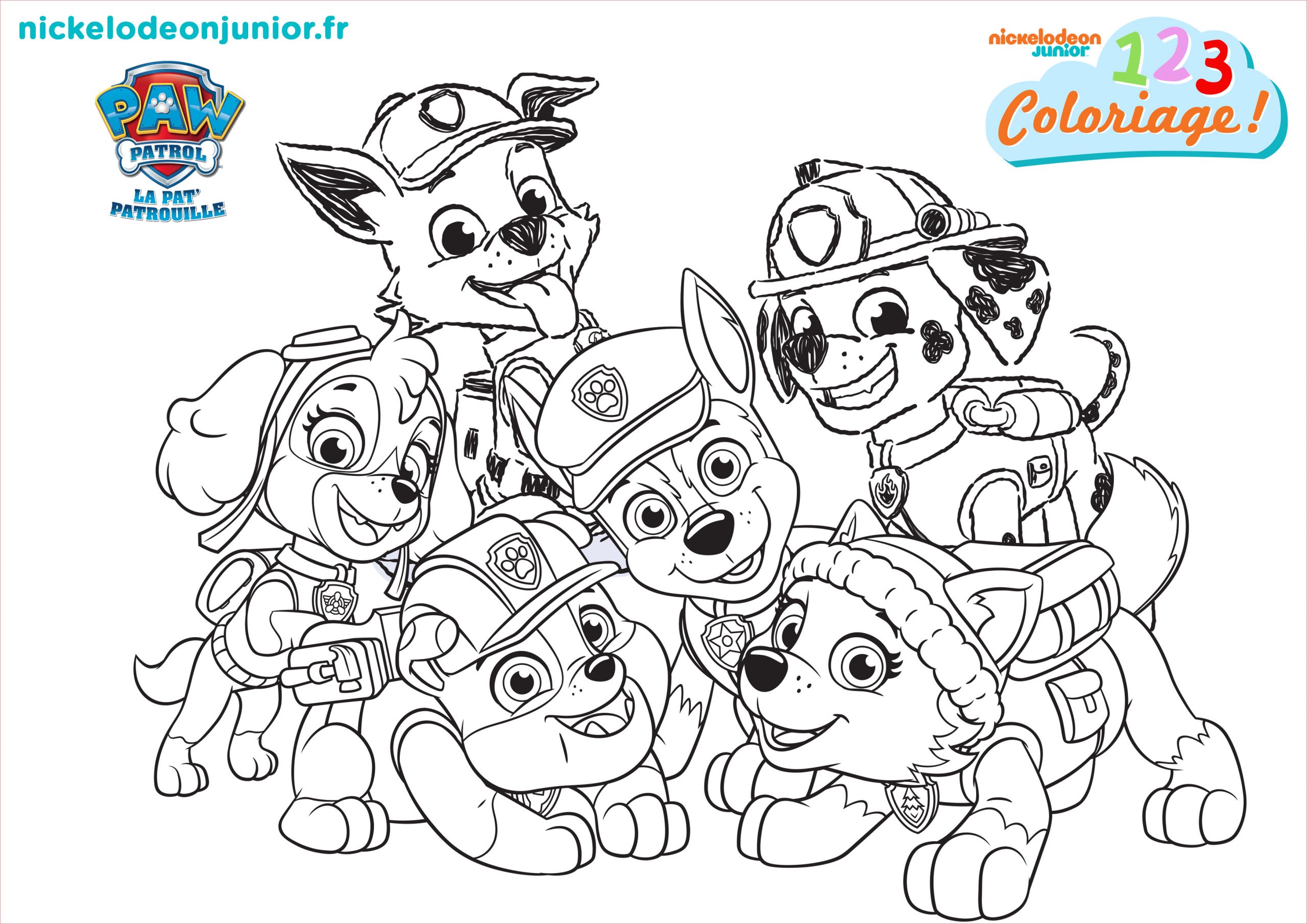 coloriages paw patrol8