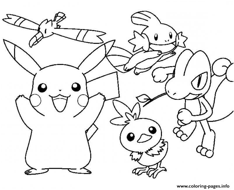 pokemon cartoon pikachu sdd34 printable coloring pages book 8792