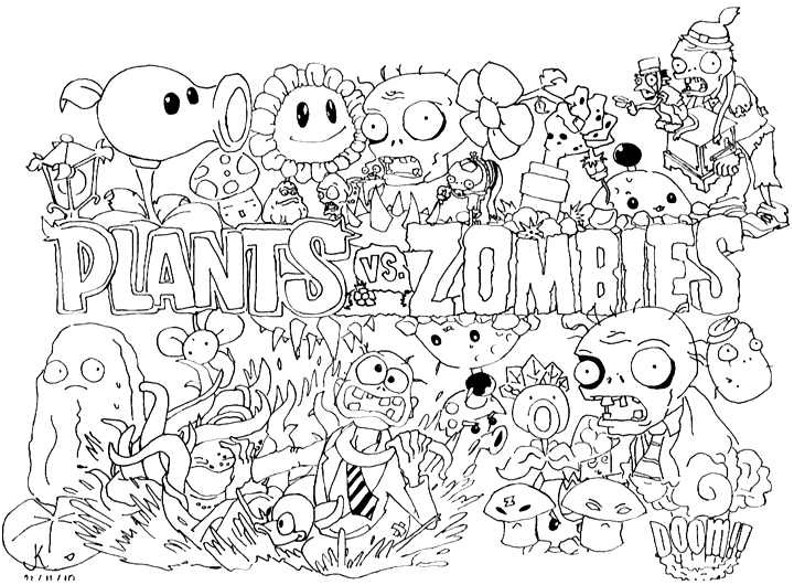 image=zombies coloriage zombies plant 1