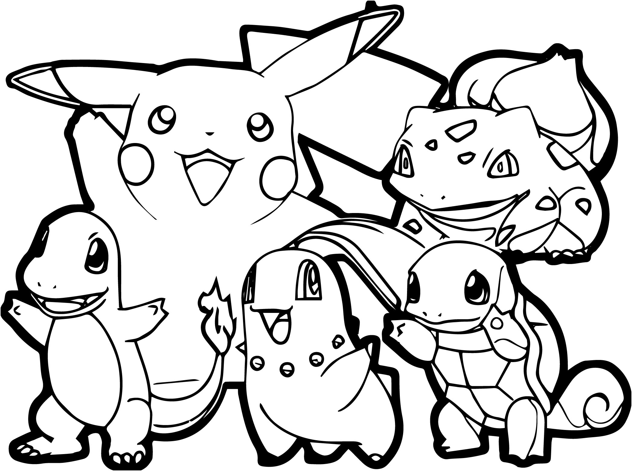 image=pokemon coloriage pokemon traits epais 1