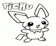 pokemon pikachu cadeau coloring pages 1901