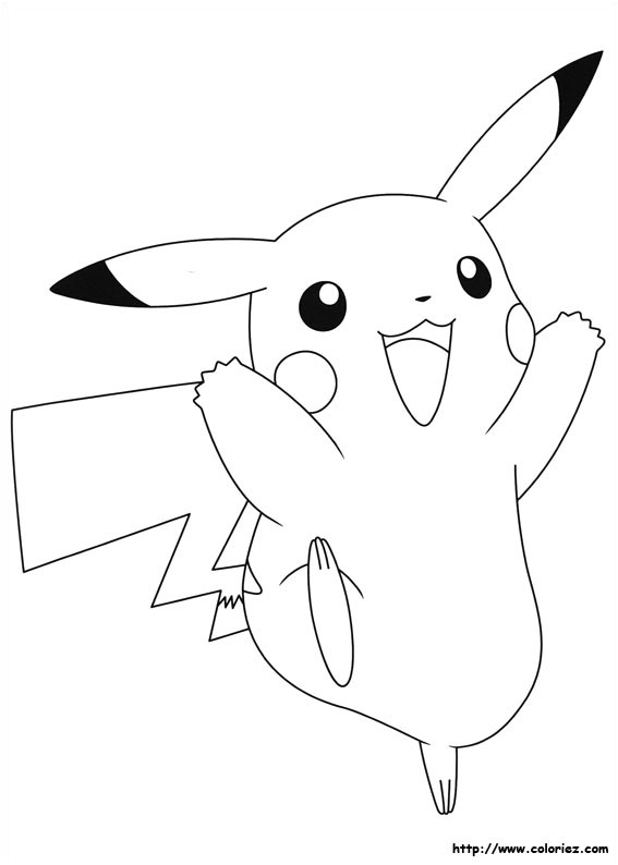 image pokemon colorier