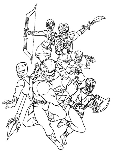 power rangers ninja steel pages sketch templates