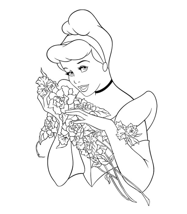 rub coloriages Princesses Disney