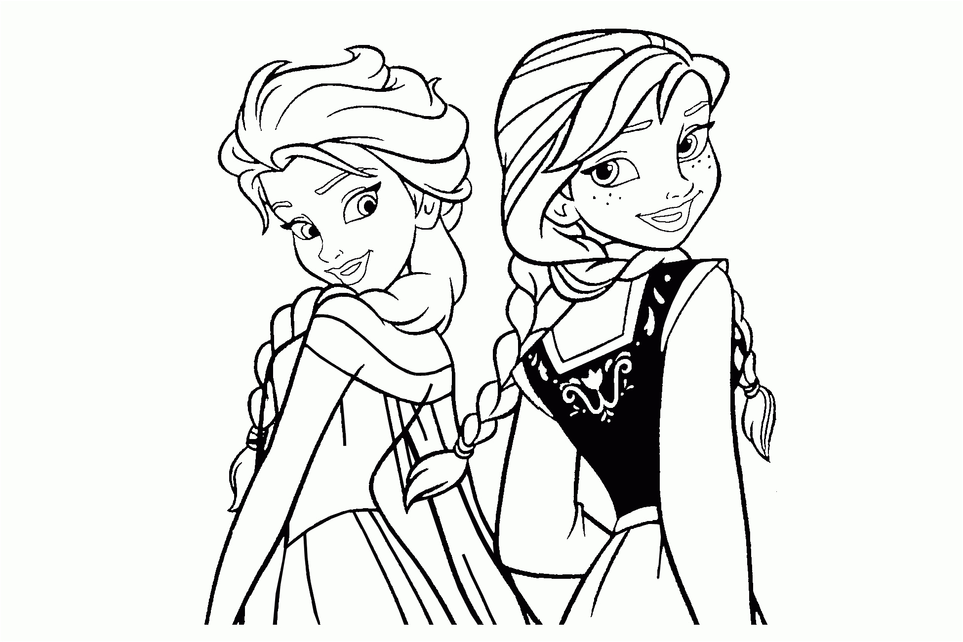 coloriage gratuit reine neiges