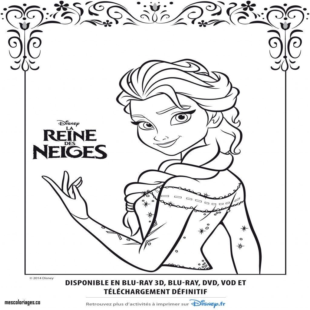 coloriage a imprimer la reine des neiges hugo lescargot