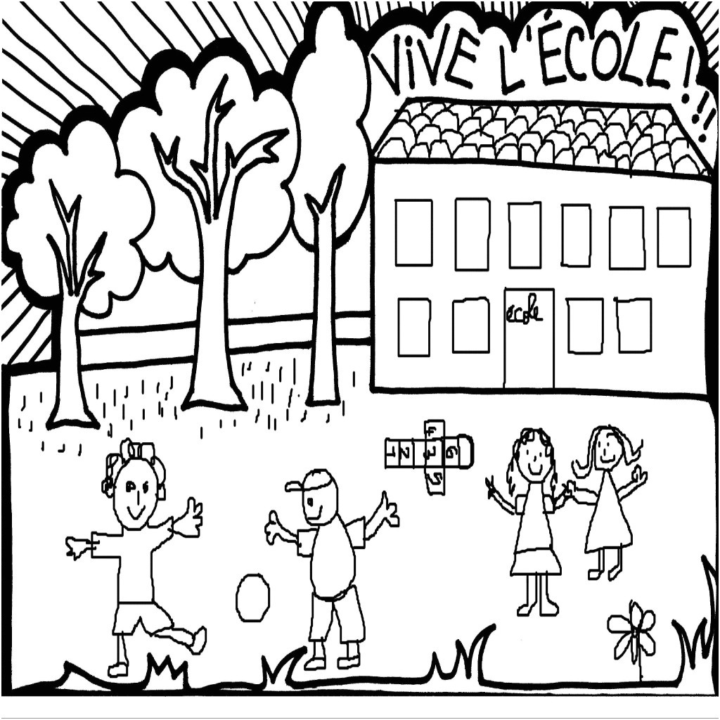 coloriage rentree scolaire imprimer