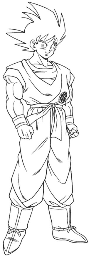 coloriages imprimer son goku num ro 2724 avec personnages celebres mangas dragon ball son goku 2724 et dessin goku ultra instinct facile 6 dessin goku ultra instinct facile