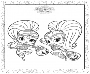 zahramay zen shimmer and shine adult coloring printable coloring pages book