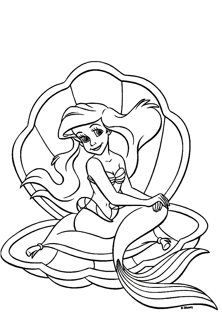 image=la petite sirene coloriage la petite sirene ariel 5 2