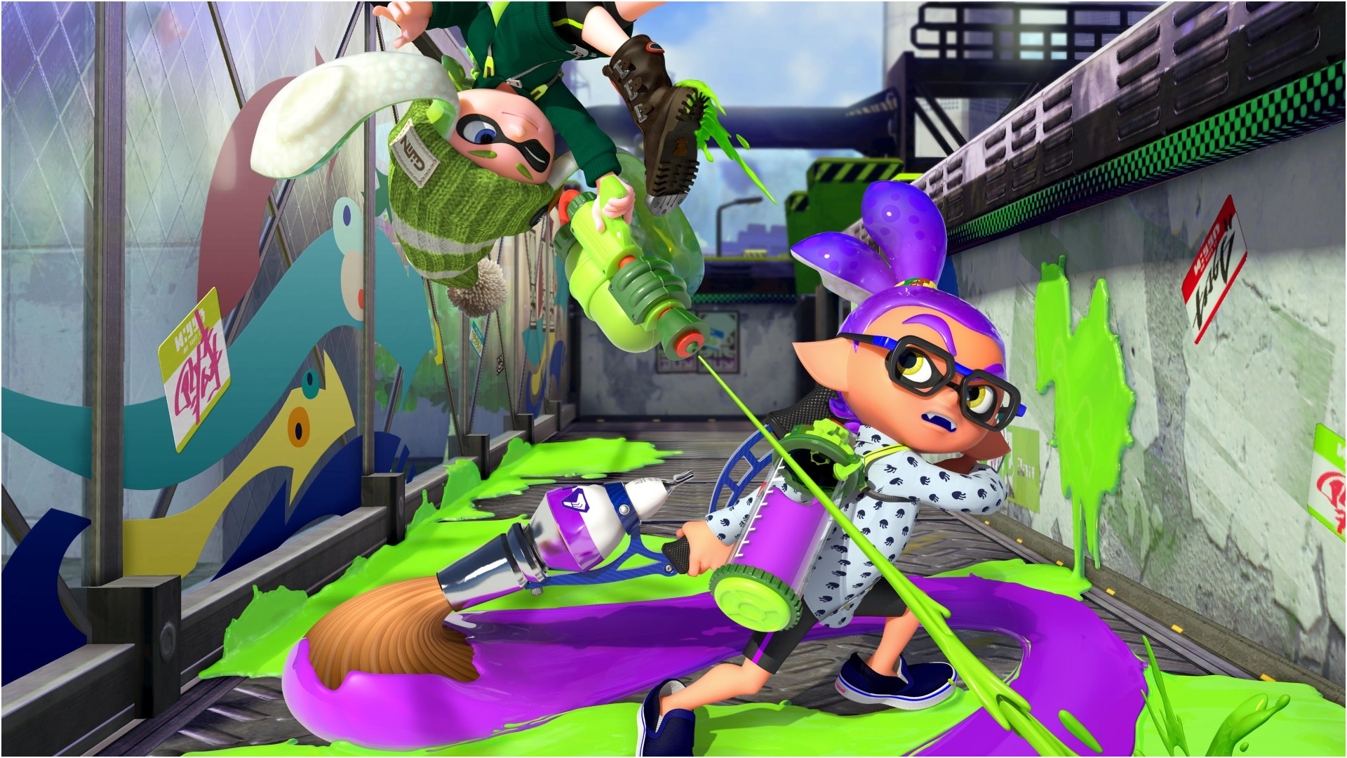 splatoon wii u review nintendos inkredible new shooter