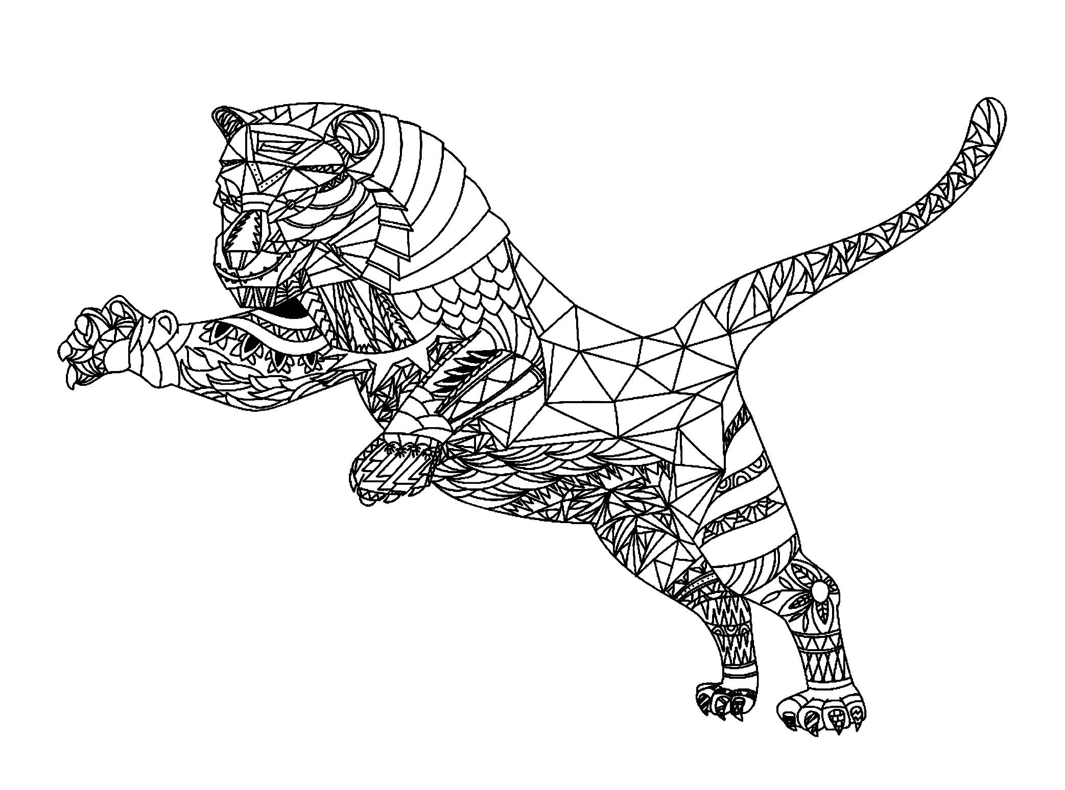 image=tigres coloriage tigre et motifs geometriques 1
