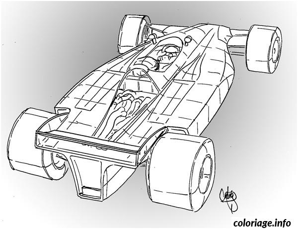 dessin voiture sport coloriage 1043