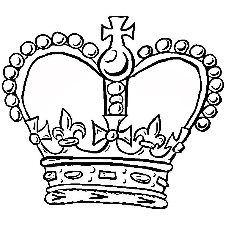 dessin de couronne de princesse a imprimer ov06