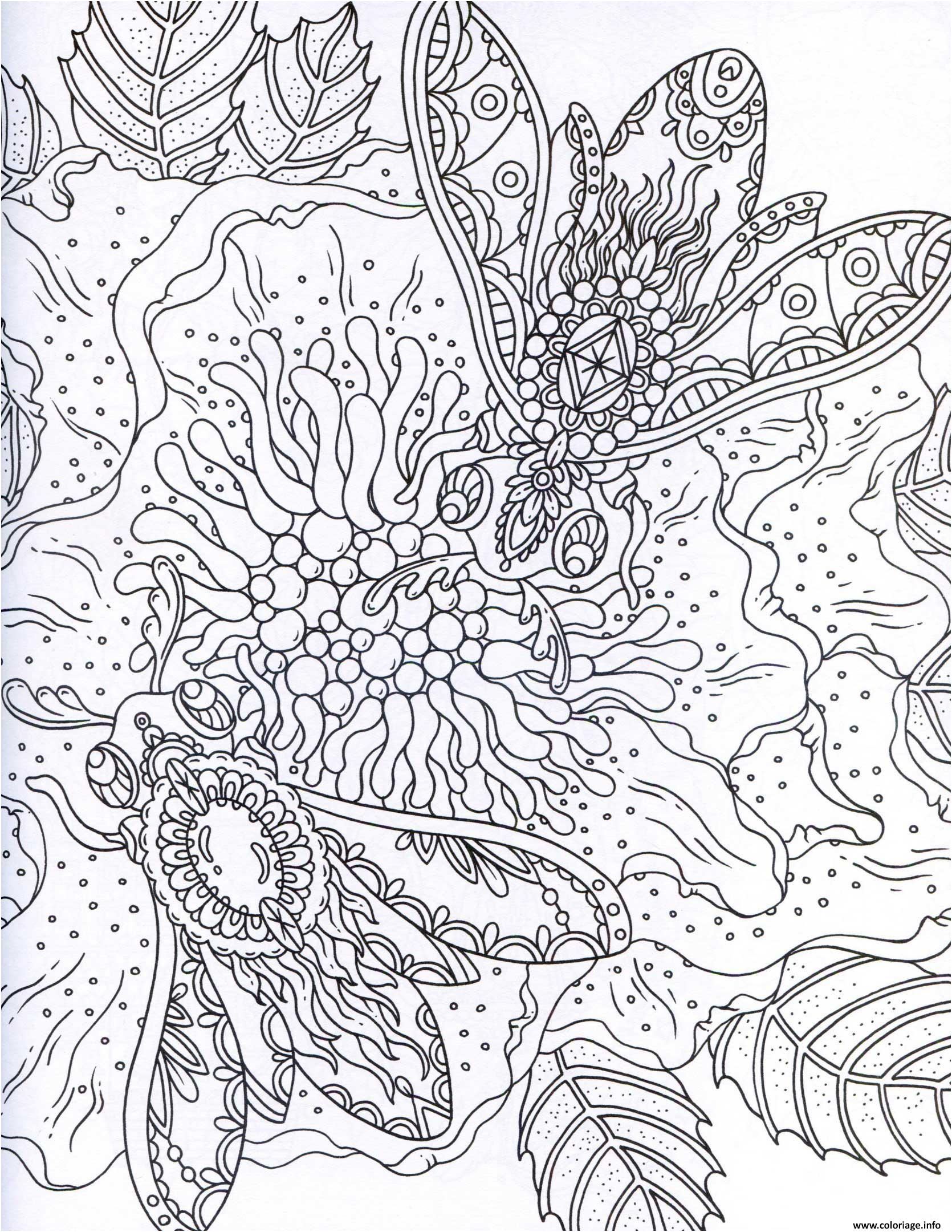 adulte ocean coloriage dessin