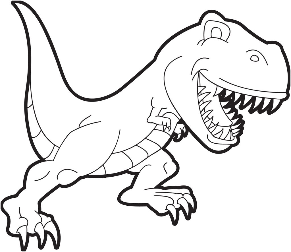 tyrannosaurus rex coloring page a4157