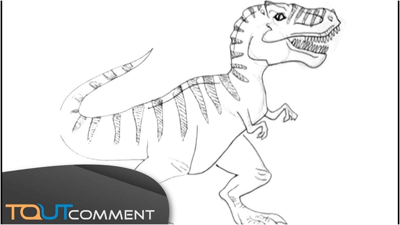 7796 dessiner un dinosaure tyrannosaurus rex t rex 3119 dinosaure rex coloriage dessin