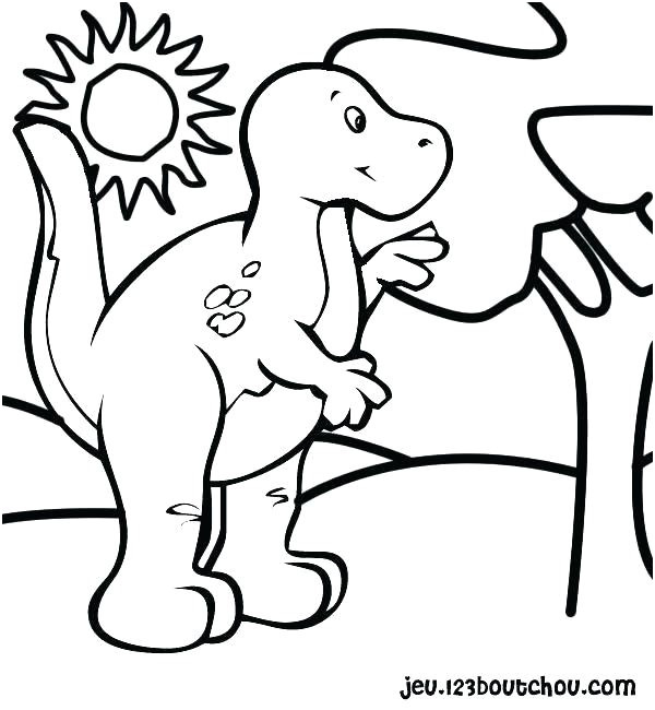 coloriage a imprimer dinosaure t rex