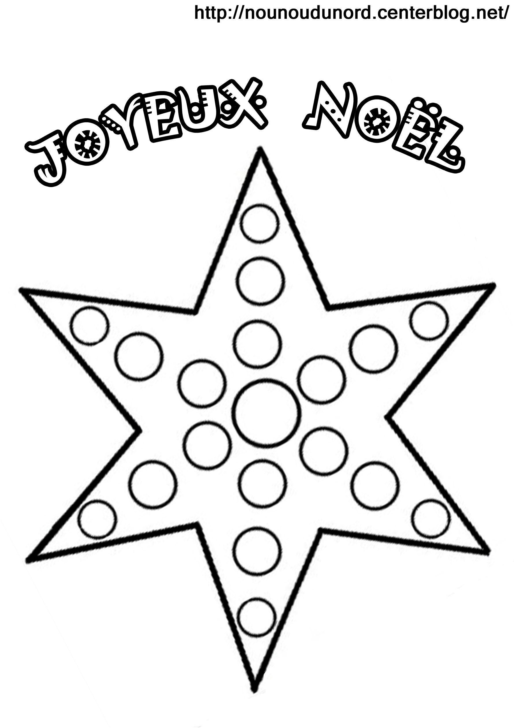 rub coloriage noel etoiles