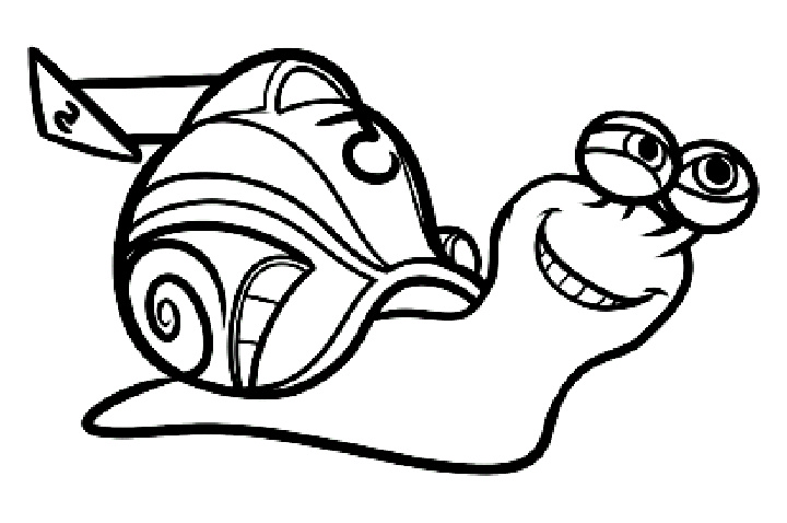 dessin hugo l escargot mandala animaux