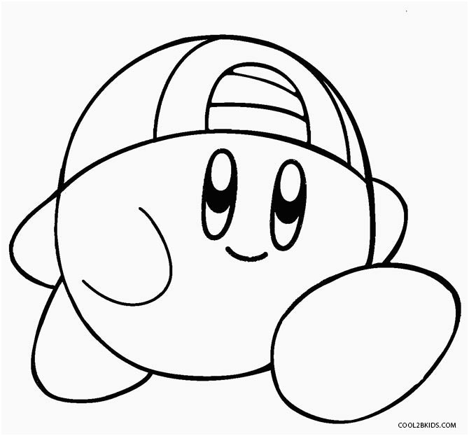 kirby coloring pages