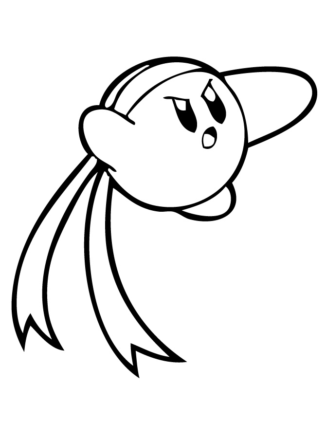 dibujos de kirby para imprimir y