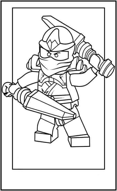 coloriage ninjago