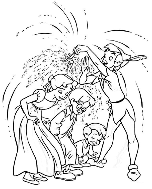 peterpan coloring pages 44