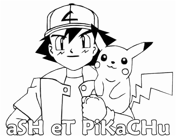dessin pikachu pokemon