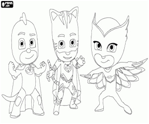 dibujos para colorear de varios personajes de dibujos