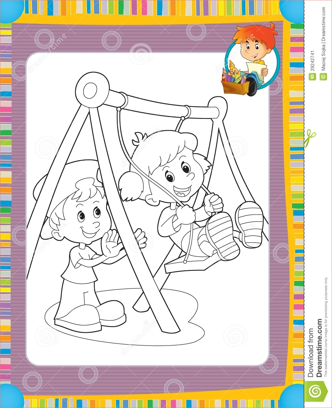 image stock la page avec des exercices pour des enfants livre de coloriage illustration pour les enfants image