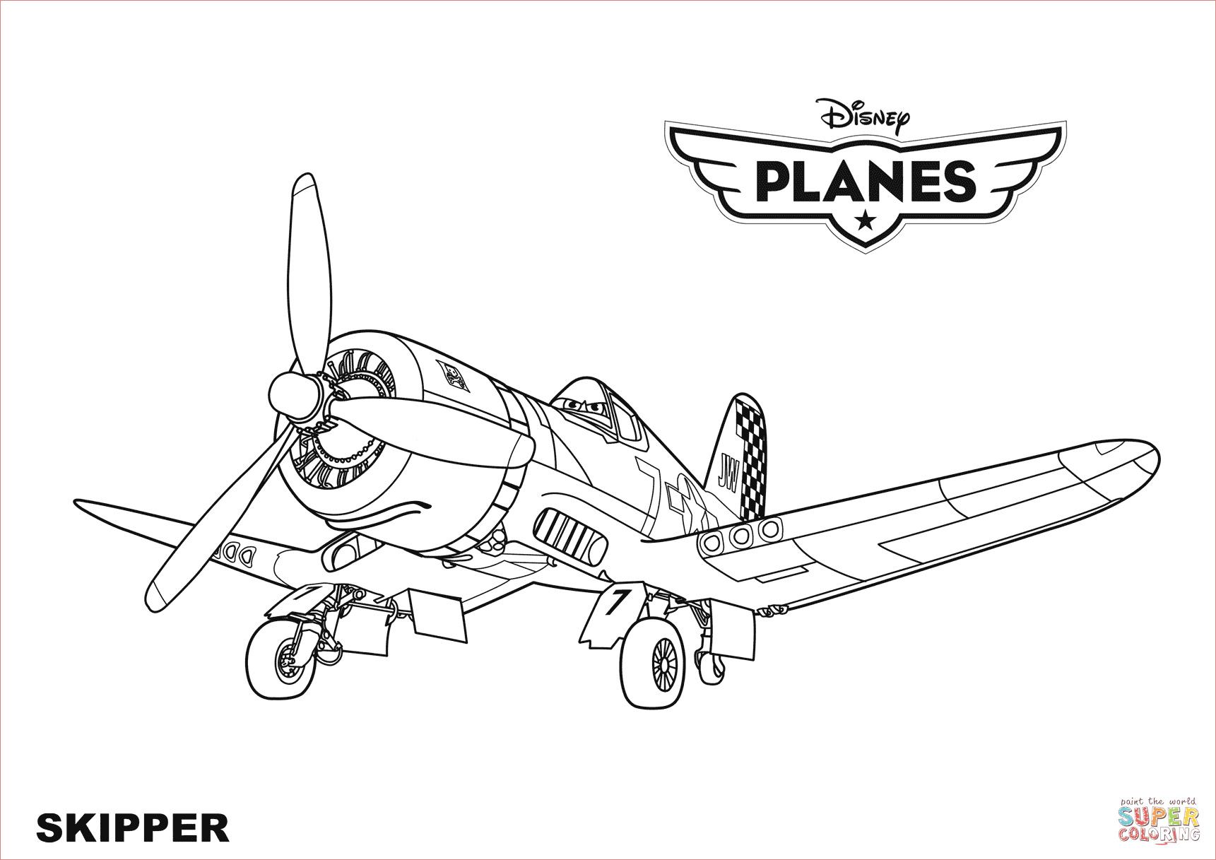 disney planes skipper