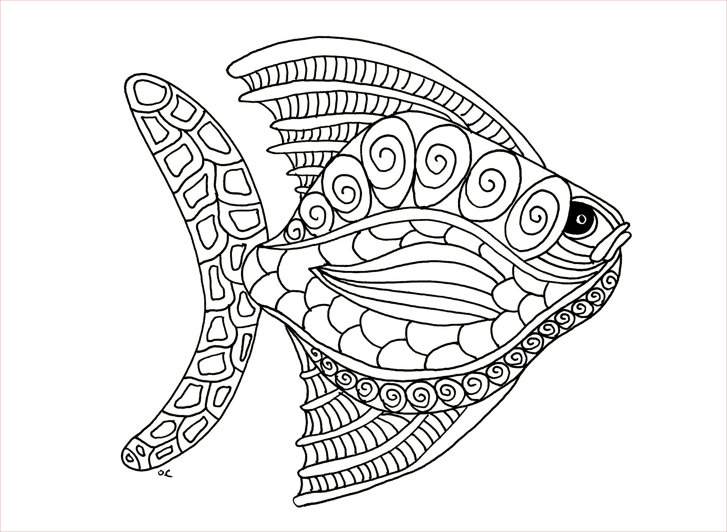 image=poissons coloriage poisson zentangle etape 1 par olivier 1