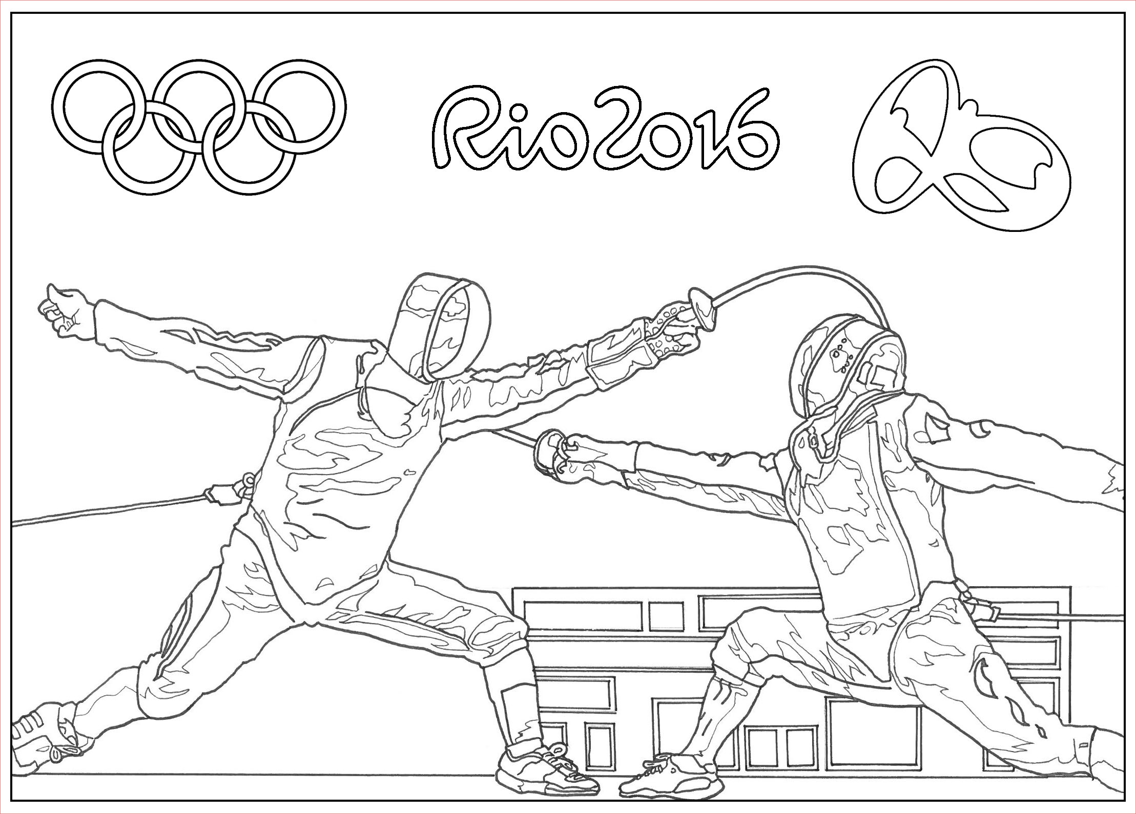 image=sport coloriage rio 2016 jeux olympiques escrime 1