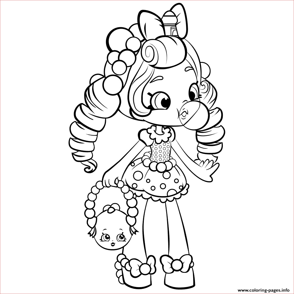 shopkins shoppies doll printable coloring pages book