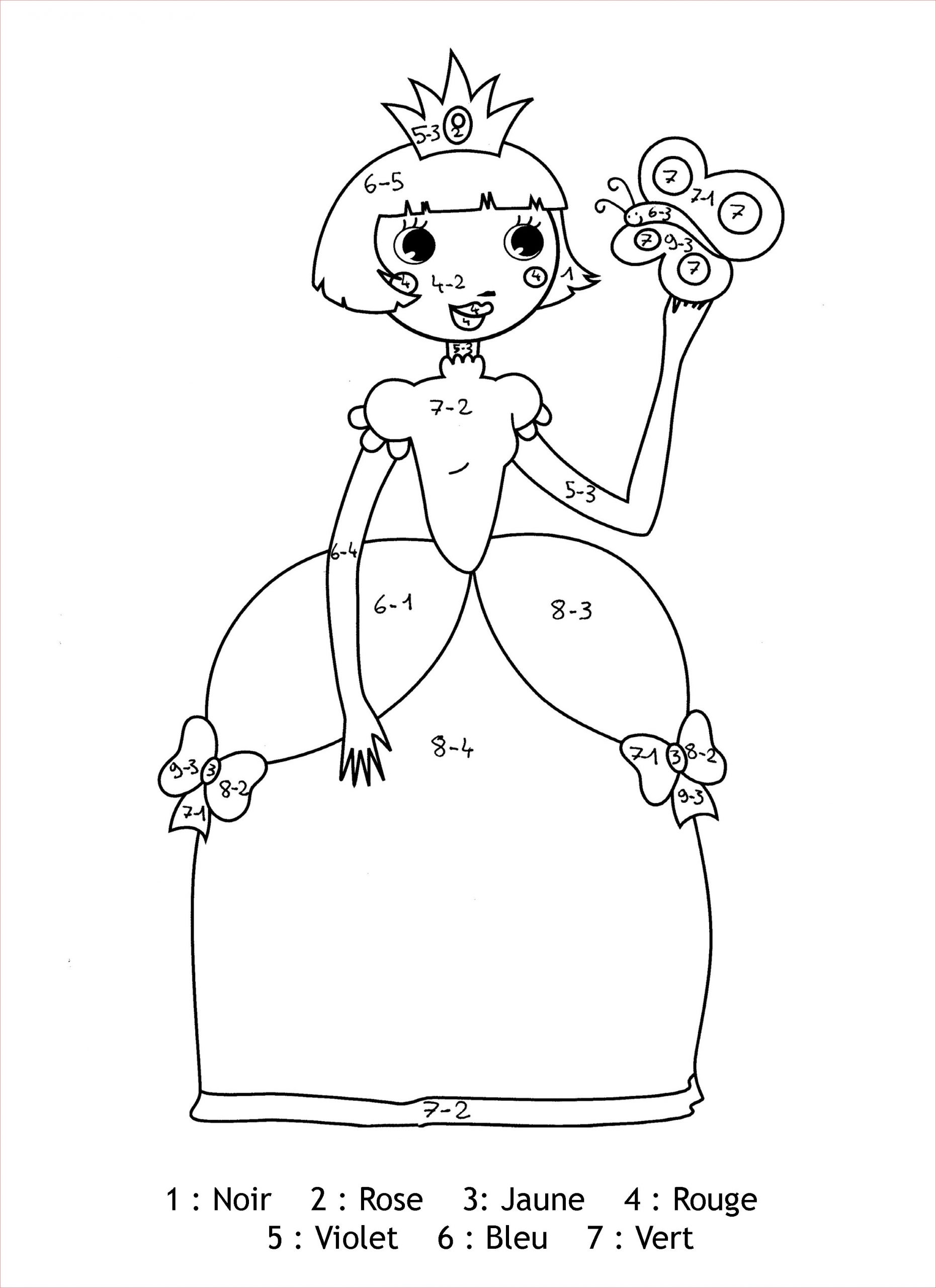 image=coloriages magiques coloriage magique a imprimer princesse soustractions 1