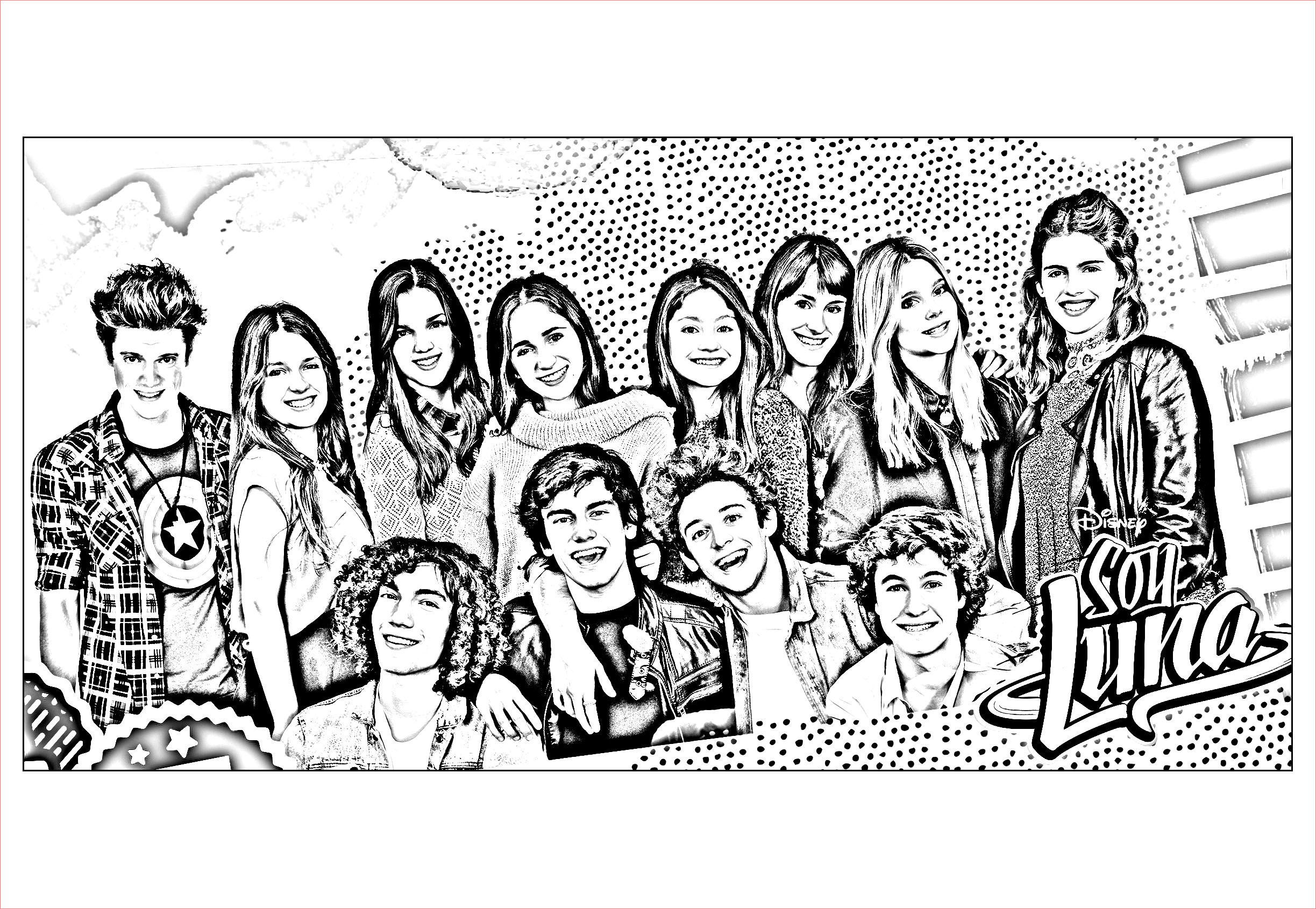 Coloriage Soy Luna Unique Soy Luna Free To Color For Children Soy Luna Kids