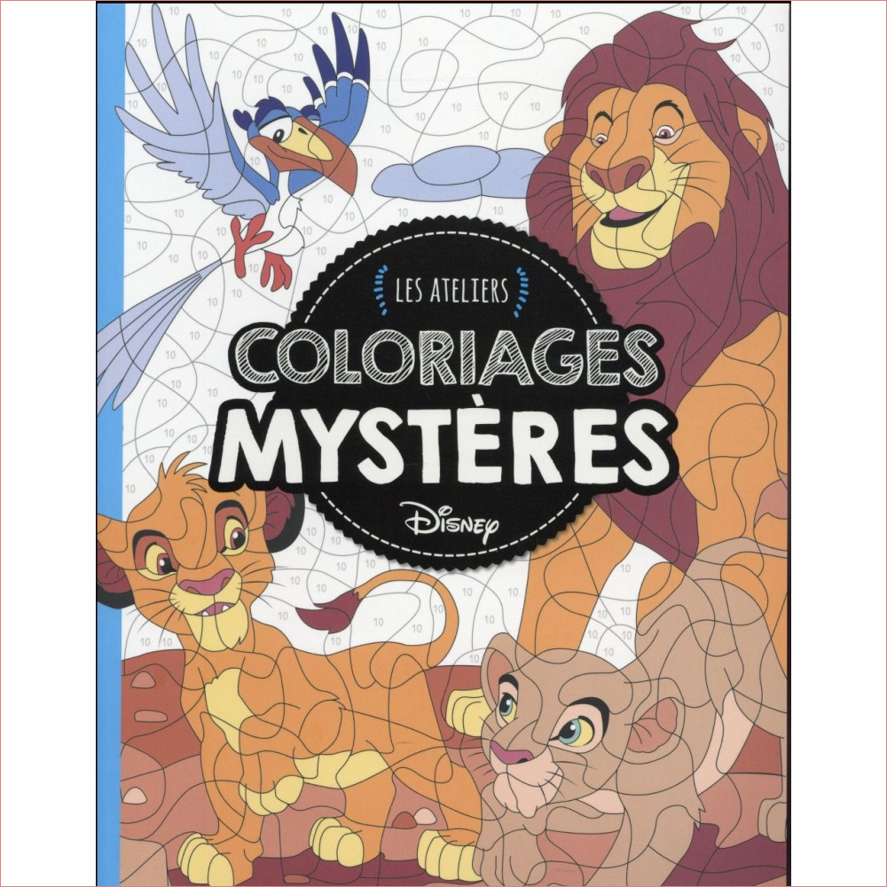 animaux coloriages mysteres ateliers disney