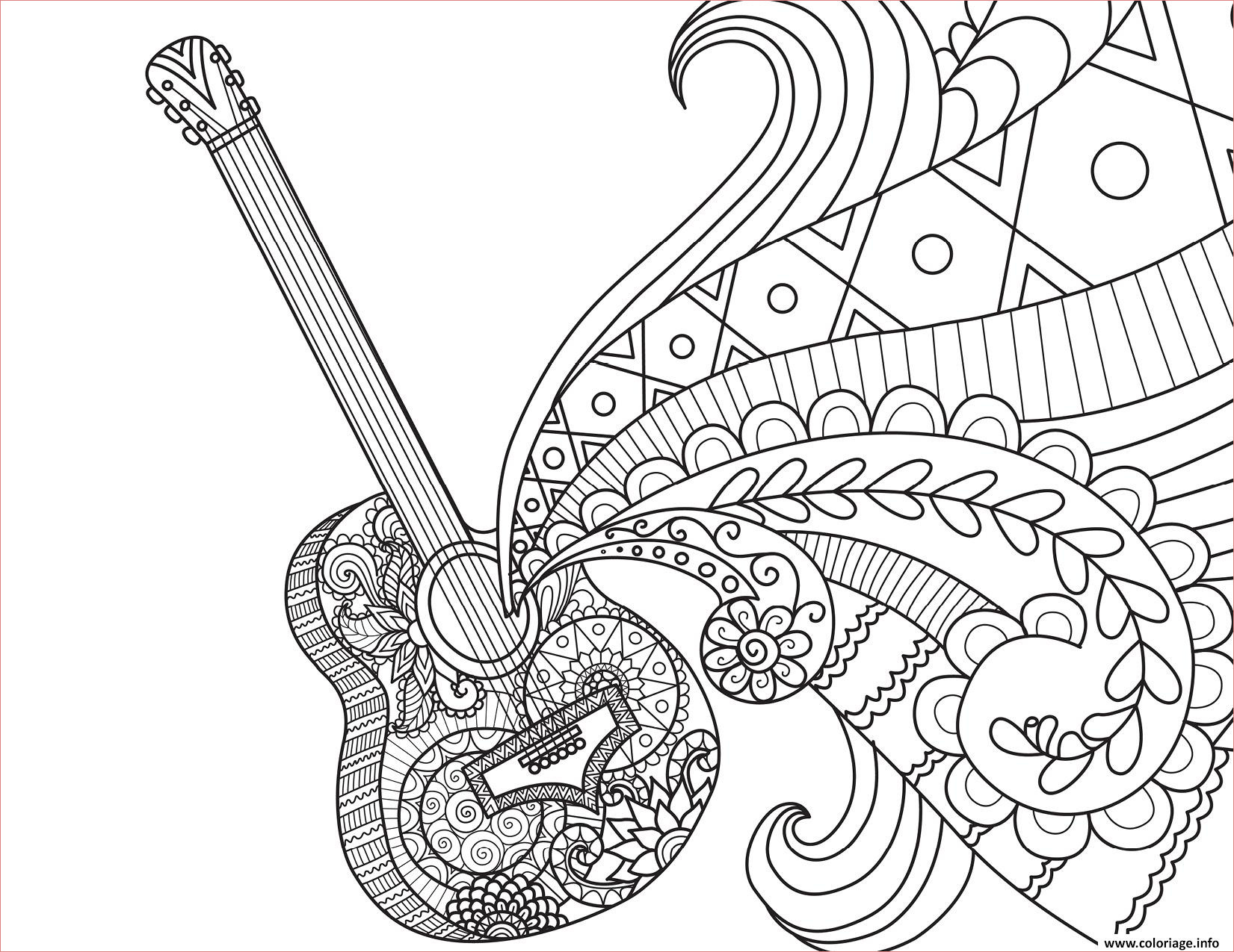 coco disney guitare de miguel par bimbimkha coloriage